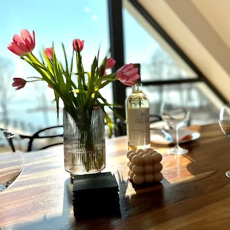 Masuria Sky W Nautica Z Widokiem Na Jezioro Niegocin 吉日茨科