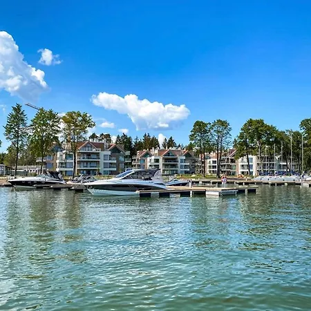 公寓 Masuria Sky W Nautica Z Widokiem Na Jezioro Niegocin *